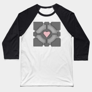 companion cube Baseball T-Shirt